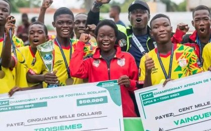 Tournoi scolaire UFOA-B 2023 : le Bénin champion pour la deuxième fois consécutive