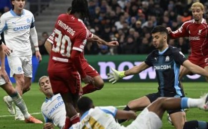 Ligue des Champions : L'OM et Aubameyang sombrent face à la puissance de Liverpool 
