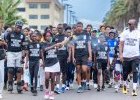 JOJ Dakar 2026 : Près de 500 jeunes célèbrent la flamme olympique à Akanda
