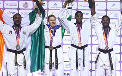 Mondiaux de taekwondo : Anthony Obame perd son titre de champion du monde