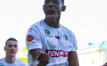 Vysheyshaya Liga : l'attaquant gabonais Junior Rody Effaghe dans l'équipe-type de la 17e journée 