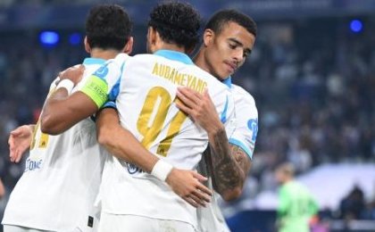 Ligue des champions : Aubameyang ultra décisif, porte l'OM face à l'Ajax Amsterdam