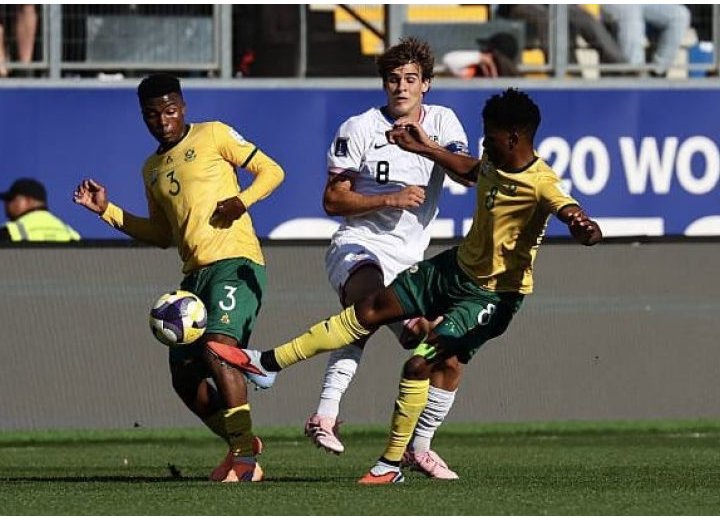 Coupe du monde U-20 : Les Bafana Bafana renversent les États-Unis et filent en huitièmes de finale