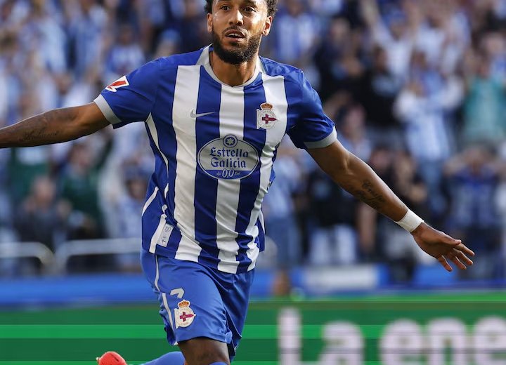 LaLiga : Aubameyang sauve encore le Deportivo et signe un 5e but en 5 matchs