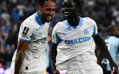 Ligue 1 : Marseille retrouve le sourire, Aubameyang toujours décisif dans l'ombre