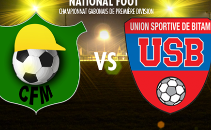 1ère journée du National-Foot : FC Mounana vs USB