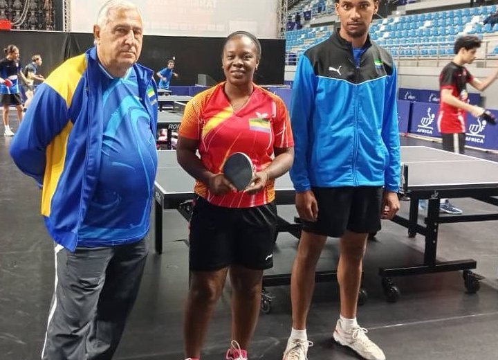 Tennis de table : Maloufa et Bringaud portent les ambitions du Gabon aux championnats d'Afrique
