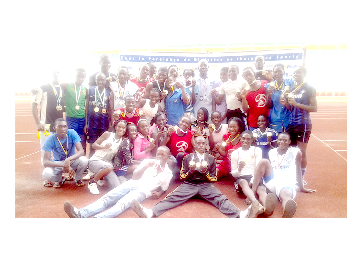 L'Ogooué-lolo se taille la part du lion aux championnats nationaux d'athlétisme cadets ! 