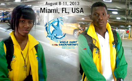 Le Gabon présent aux championnats du monde cadets de judo Miami 2013