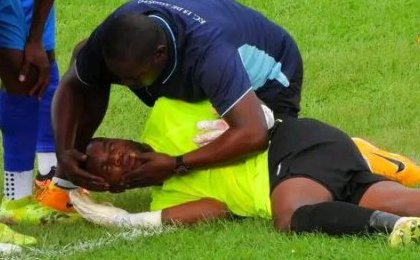 Coupe de la CAF : grosse frayeur pour le gardien gabonais Loïc Owono Ella