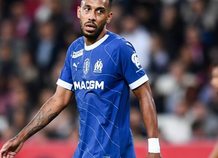 Ligue 1 : Tenu en échec par Nice, l'Olympique de Marseille d'Aubameyang fait du surplace
