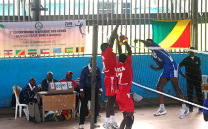 Volley Zone 4 : VVA du Gabon sort de la compétition devant Espoir volley-ball club de RD Congo
