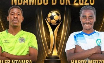 Ndambo d'or 2026 : Caleb Nzamba couronné meilleur joueur du National-Foot 1