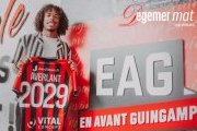Ligue 2 : Teddy Averlant pose ses valises à Guingamp jusqu'en 2029 !