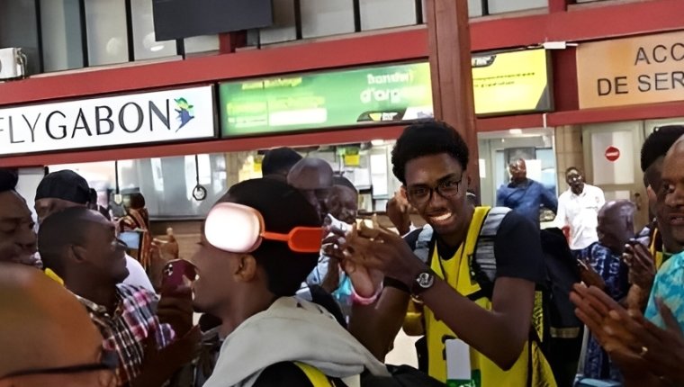 Afrobasket U18 : Tombées en finale zonale, les Panthères du Gabon célébrées à leur retour à Libreville