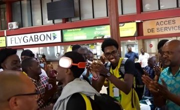 Afrobasket U18 : Tombées en finale zonale, les Panthères du Gabon célébrées à leur retour à Libreville