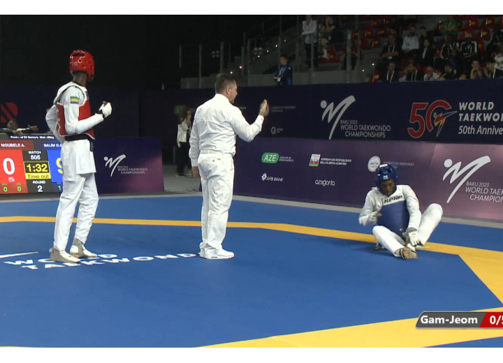 Mondiaux de taekwondo 2023 : le bilan du Gabon après les 2 premières journées